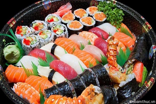 Hình 1 – Zushi được xem là một trong những món ăn nổi tiếng và ngon nhất Nhật Bản