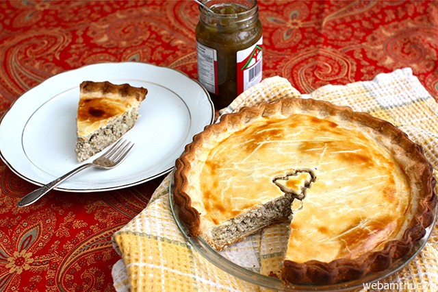 Hình 1 – Bánh Tourtière thường được dùng nhiều trong các dịp lễ quan trọng ở Canada