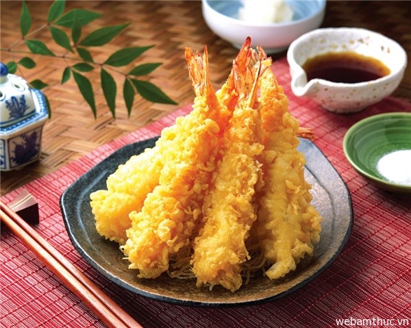 Hình 7 - Tempura là món ăn ngon nổi tiếng ở Nhật Bản