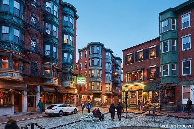 North End, khu phố tập trung nhiều người Ý nhất ở Boston