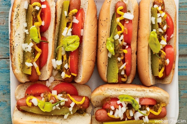 Đồ ăn nhanh Chicago thì hot dog là số 1