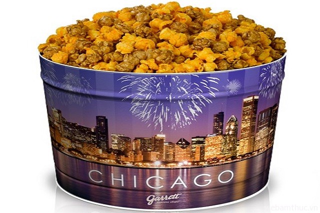 Bắp rang bơ là món ăn vặt trứ danh của Chicago