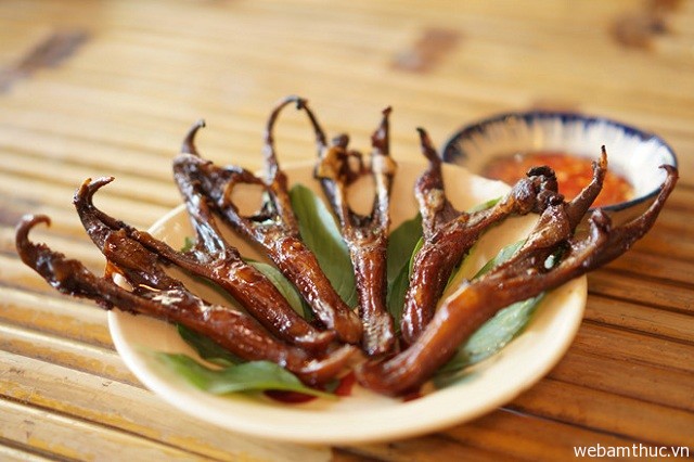 Lưỡi vịt –món ăn ngon khó cưỡng ở Đài Loan
